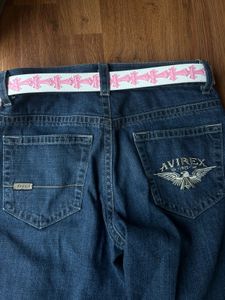 chrome heart style White &amp; Pink Cross Belt