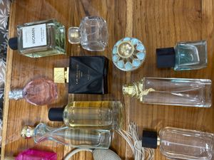 13 Assorted Perfume Bottles