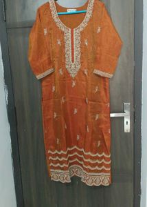 New Unused Premium CottonSilk JadhauEmbroiderySuit