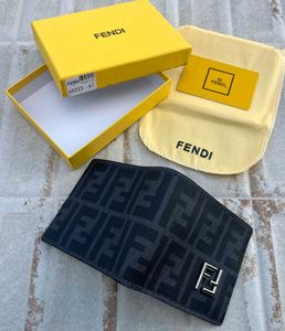 Fendi Bifold Wallet - Classic FF Logo WD BOX