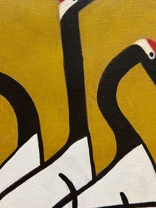 Crane   painting