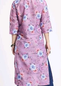 Beautiful Floral Print Kurta