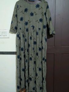 Floral Print Kurta