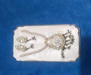 Pearl Necklace 2 Sets With Earrings