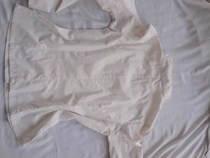 Elegant White Button-Up Shirt
