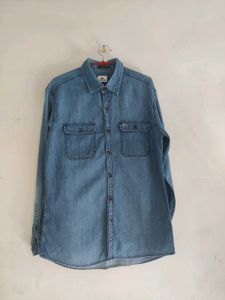 Lacoste Classic Blue Denim Shirt