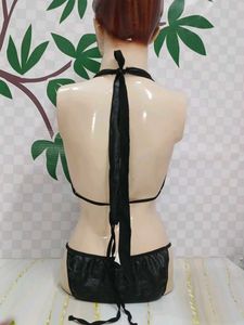 (1450) Sexy Black One-Piece Swimsuit