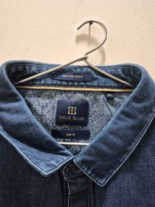 Men's Blue Denim Shirt