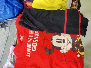 10 Amour Paris Graphic Tee,2 shorts n jogger