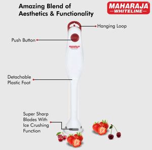 Brand New Maharaja Whiteline Turbomix Hand Blender