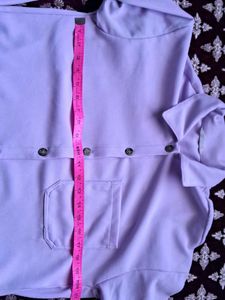 Lavender Button-Up Shirt