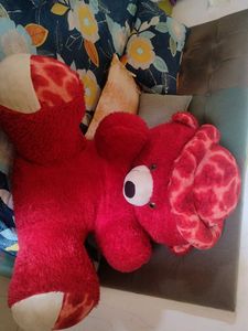 Cute Red Teddy Bear Plush Toy