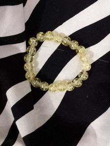 yellow Beaded Bracelet