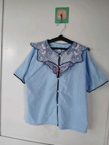 Blue Top for Teens
