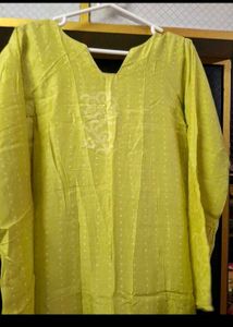 Lime Green 💚Kurta Set