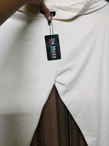 De Moza Off White Leggings
