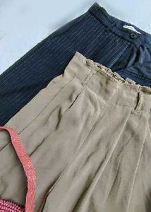 Chic Wide-Leg Trousers &amp; Pinstripe Pants Set