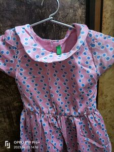 Kids Branded United Colours Of Benetton Frock