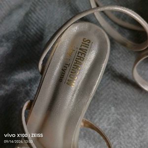 N. Sparkling Butterfly Ankle Strap Heels