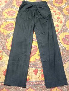 Classic Black Wide-Leg Trousers
