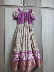 Beautiful EthnicGown 3pcset fixed price with can