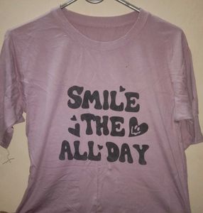 Printed T-shirt.