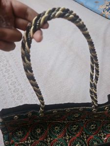 Embroidered Jaipur mirror work Bag