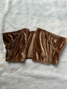 Velvet Corset Top