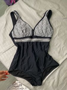 black print bodysuit