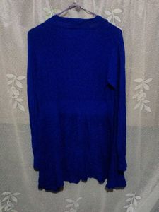 Vibrant Blue Cardigan