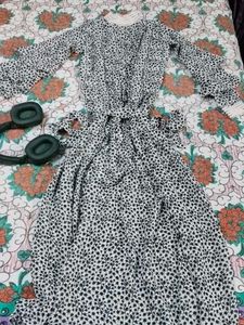 Chic Floral Print Maxi Dress