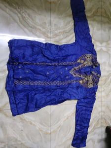 Tashar Silk Kurta For Men
