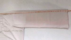 Beige Tailored Formal Trousers