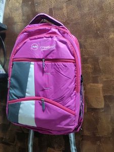 Stylish Pink Backpack for School/Travel