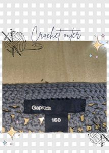 Crochet Crop Top with Tie Detail