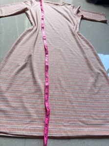 👗Striped Knit Midi Dress