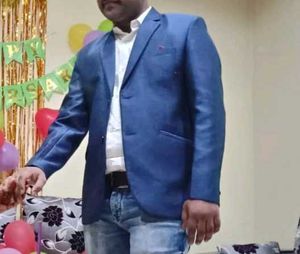 Formal Blazer with Pocket Square