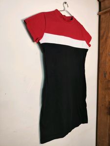 Strips T-shirt Dress
