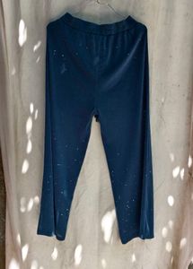 2299. Blue mesh sparkly pant