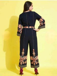 Shein Floral Print Jumpsuit