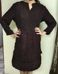 Stylish Printed middy dresss