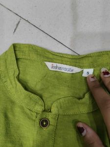 Green Shirt  Kurta