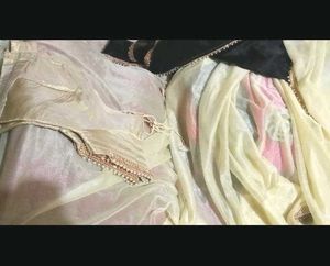Elegant Silk Kurta Set with Blouse