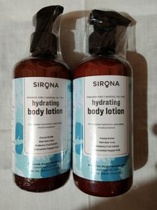 Sirona Hydrating Body Lotion Pack Of 2