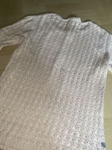 Chic "84 London" Knit crochet full sleve top