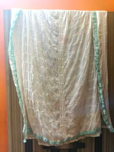 Sky blue Kurta Set with Patiala pant