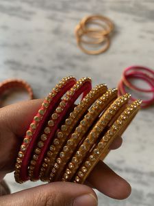 Beautiful Silk Thread Bangles