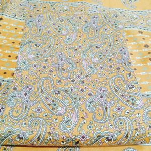 Flower Printed Pashmina Suit