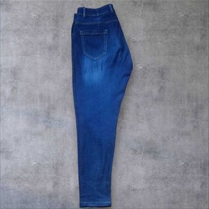 Men's Blue Stretchable Jeans - Size 36