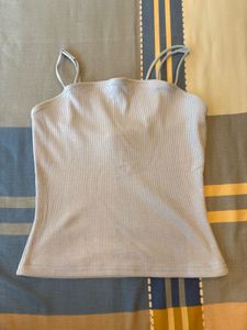 Ribbed Spaghetti Strap Tank Top